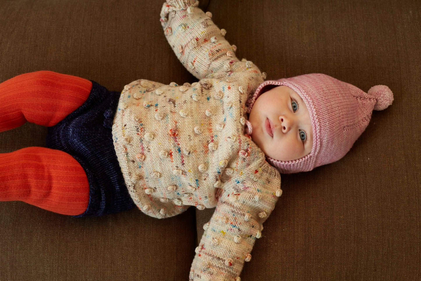 Digital Knitting Pattern - Kids Popcorn Sweater