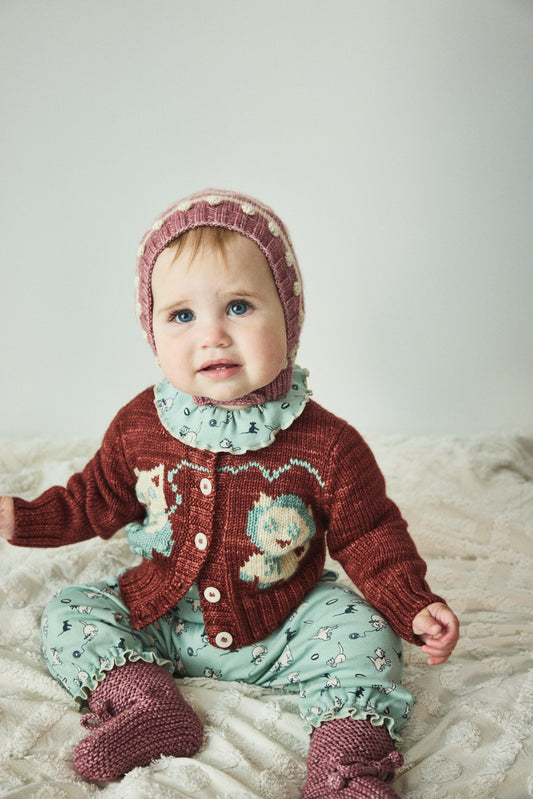 Baby Three Little Kittens Cardigan