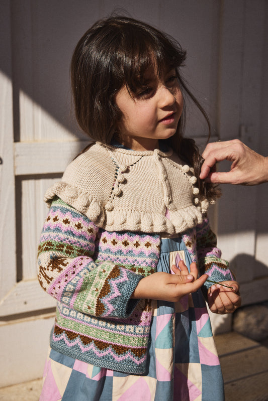 Kinfolk Ruffle Cardigan