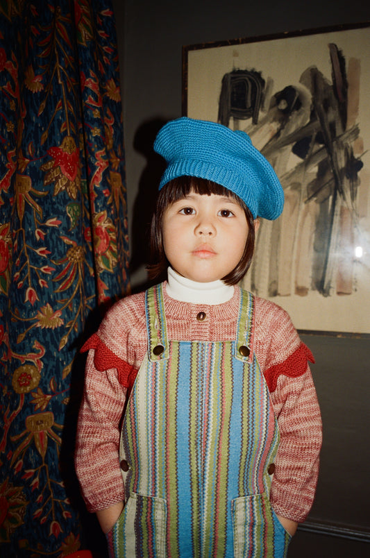 Scallop Yoke Cardigan