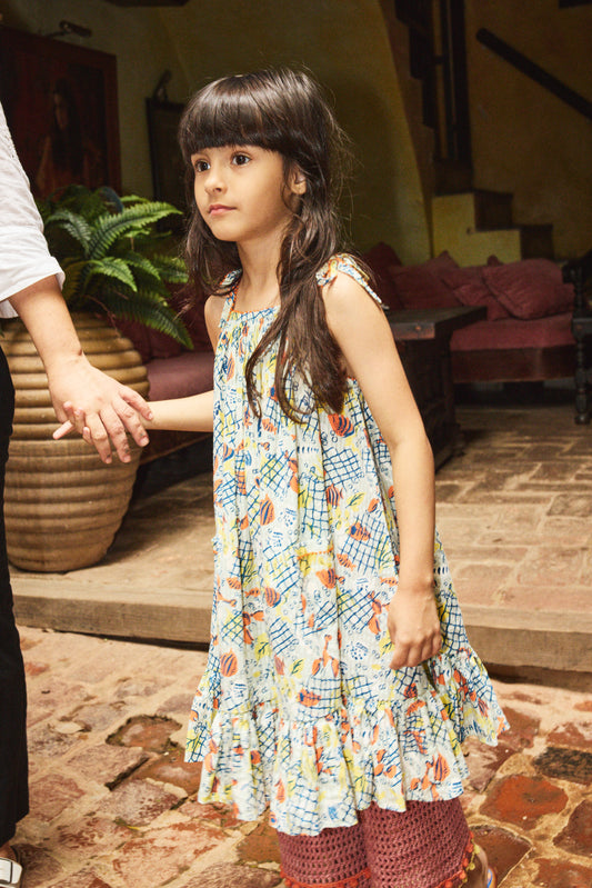 Seersucker Karina Dress