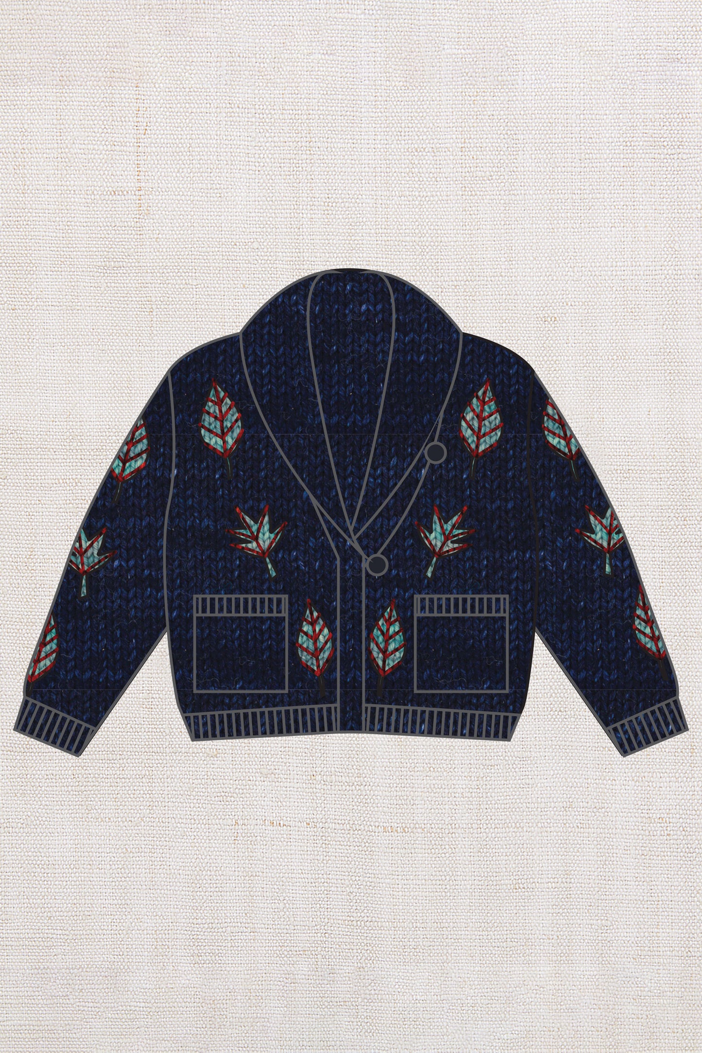 Falling Leaves Cardigan