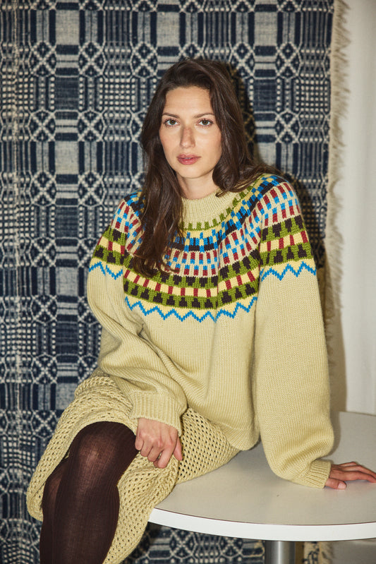Fair Isle Freja Sweater
