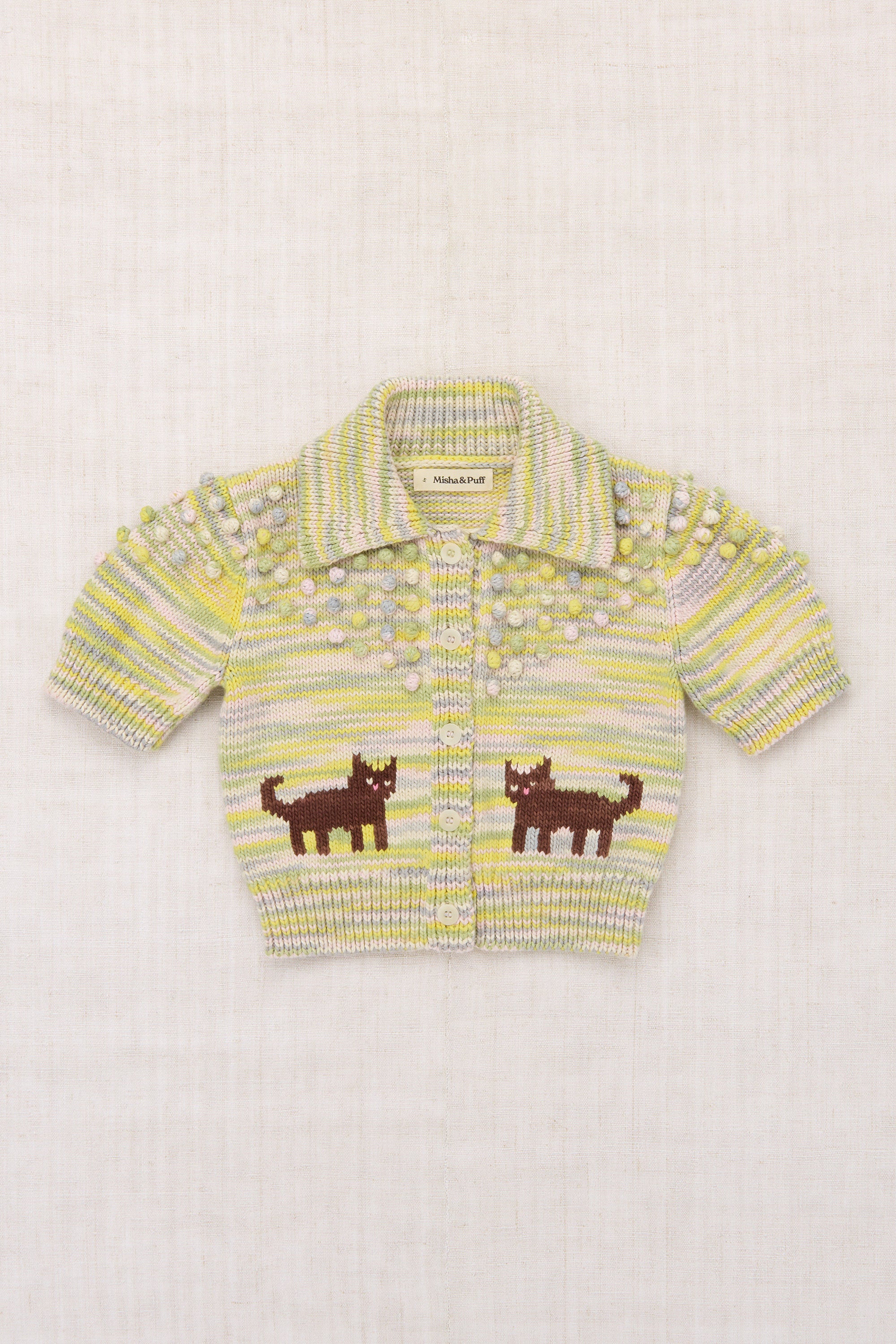 Misha&Puff セットアップ / Berry Little Kittens Twin Kittens Opry Cardigan – Misha & Puff
