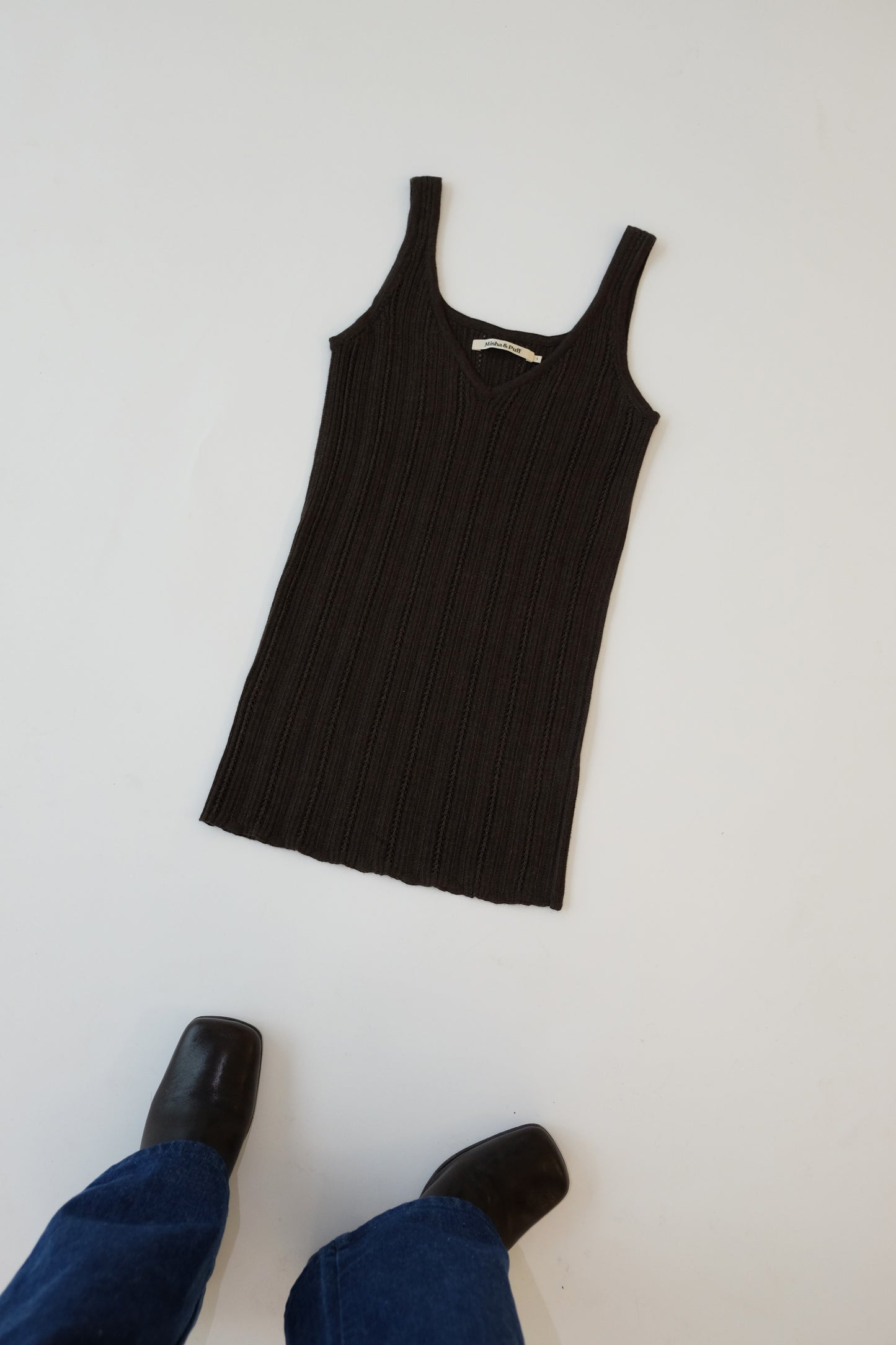 Fluted Lace Anjes Cami