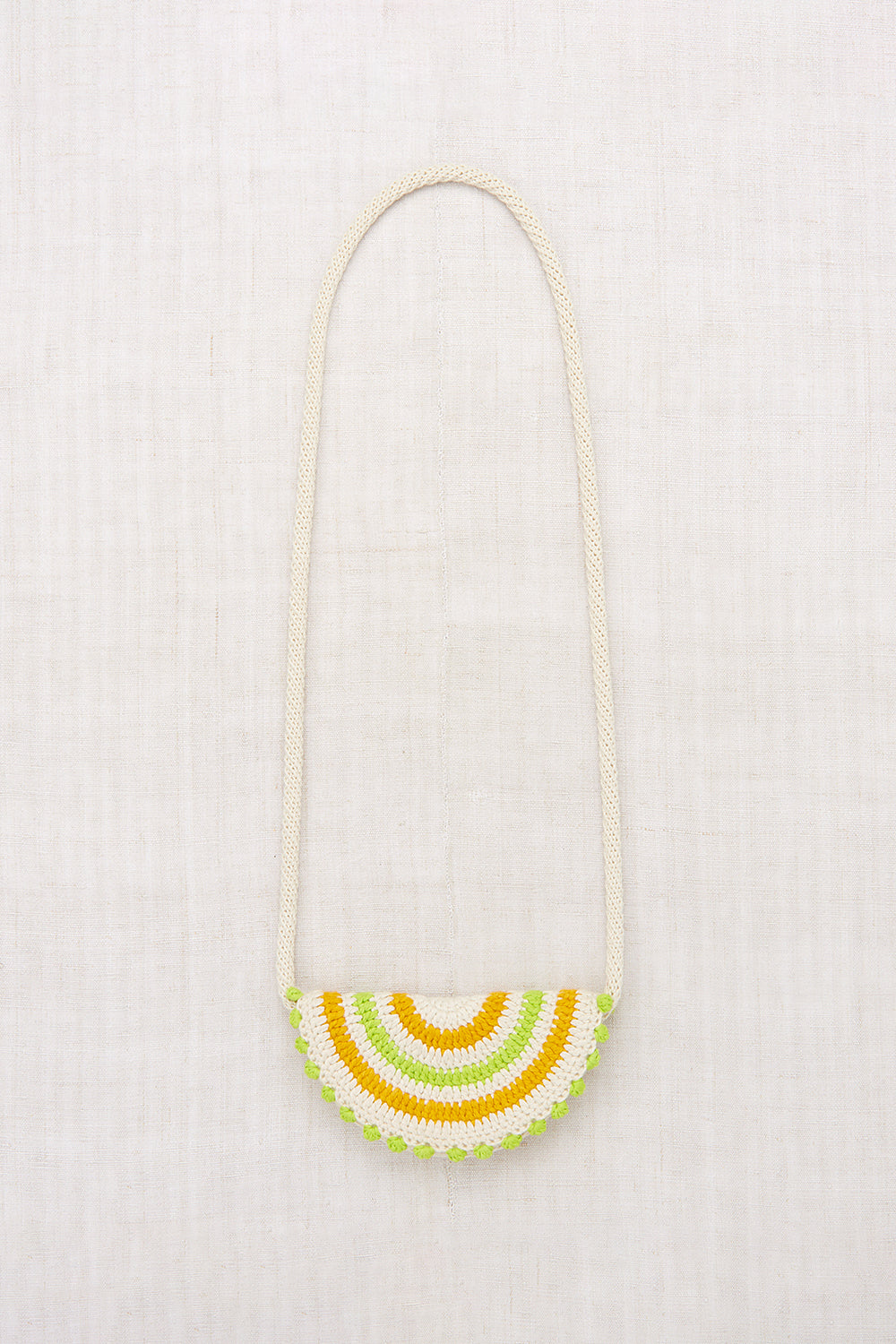 Isla Half Moon Crochet Crescent Bag | Misha & Puff