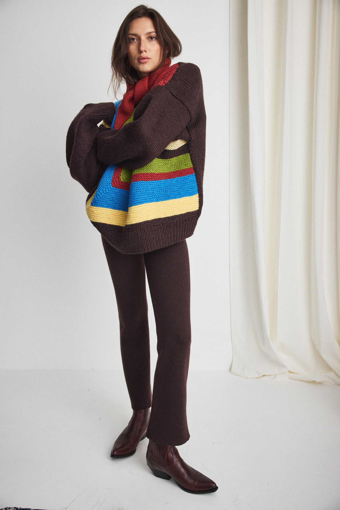 Mitered Square Sweater