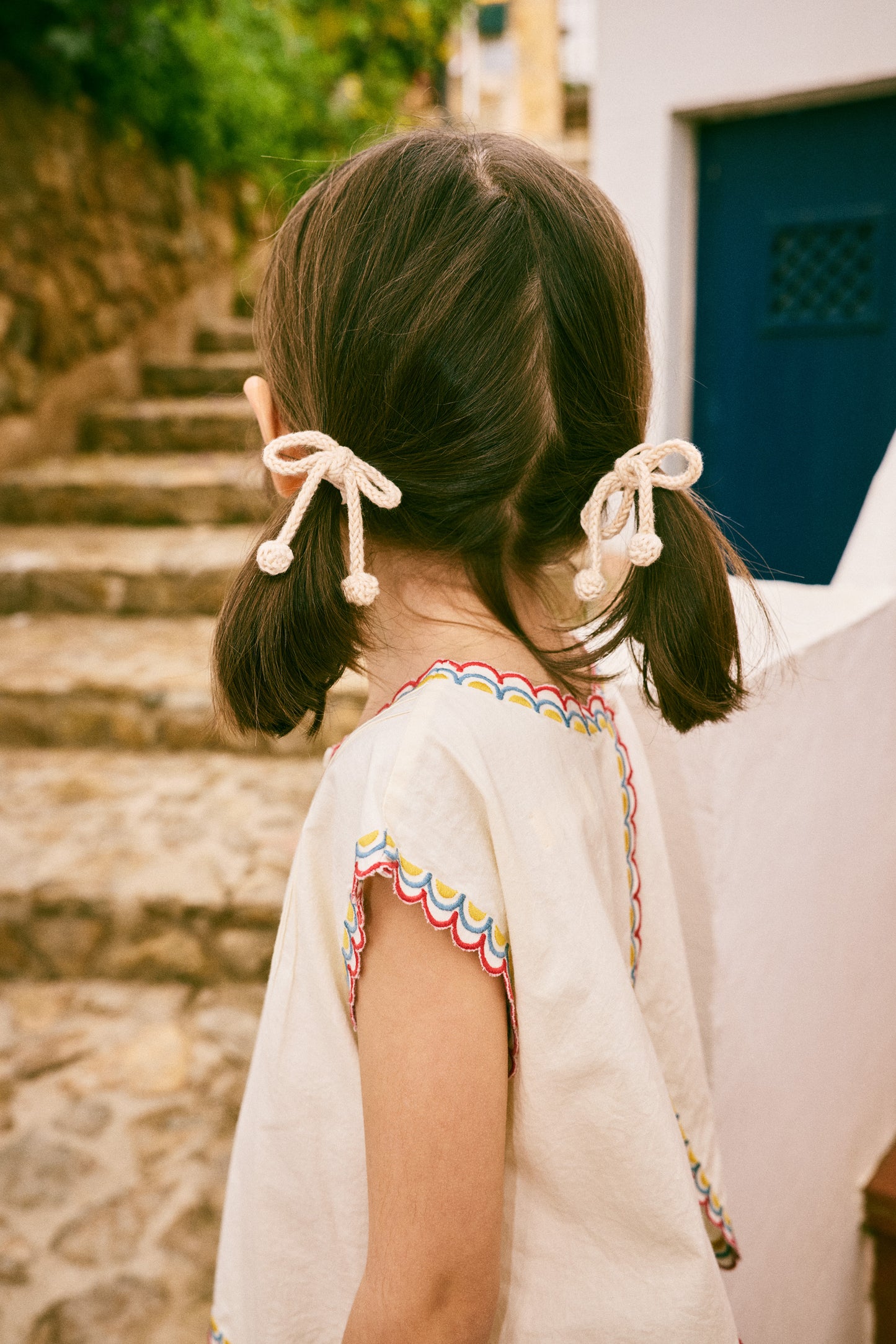 Popcorn Bow Elastic Set