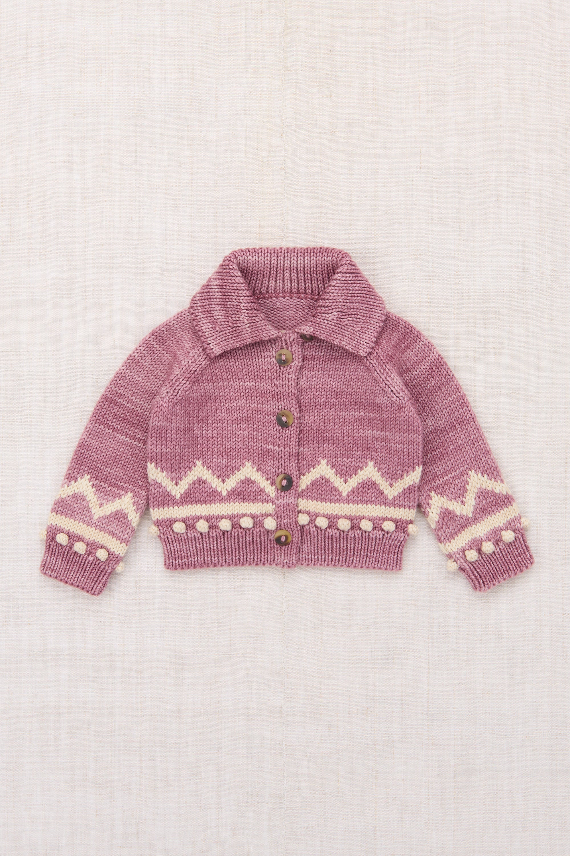 Baby Zig Zag Cardigan – Misha & Puff