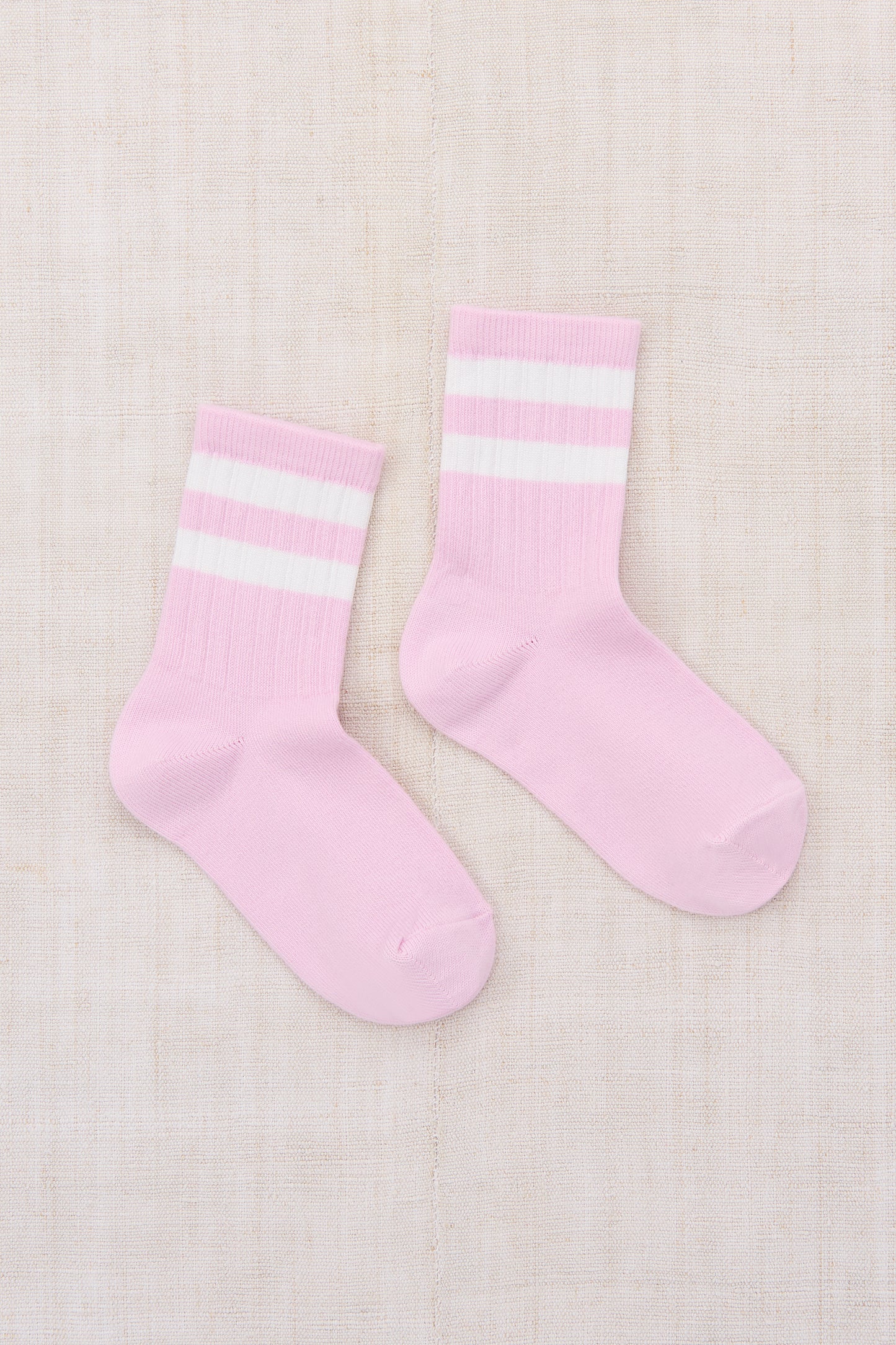 Nico Ribbed Varsity Crew Socks
