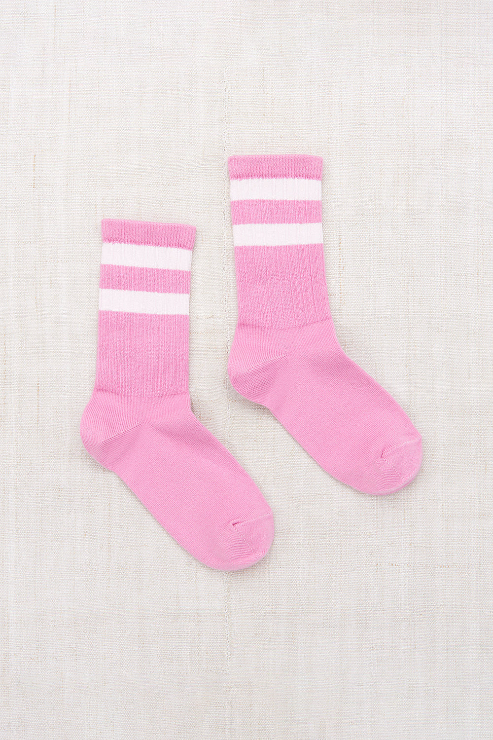 Nico Ribbed Varsity Crew Socks