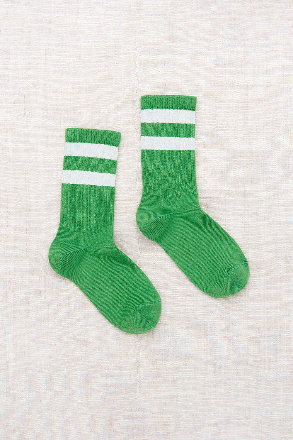 Nico Ribbed Varsity Crew Socks