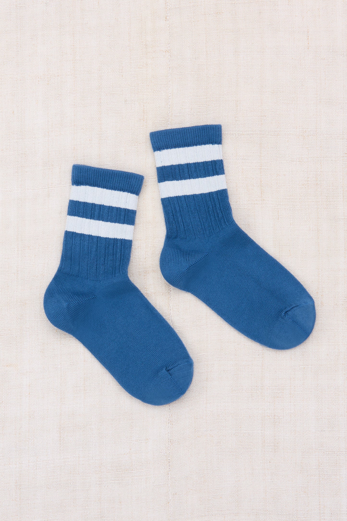 Nico Ribbed Varsity Crew Socks