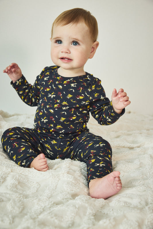 Baby Long Sleeve Lap Onesie