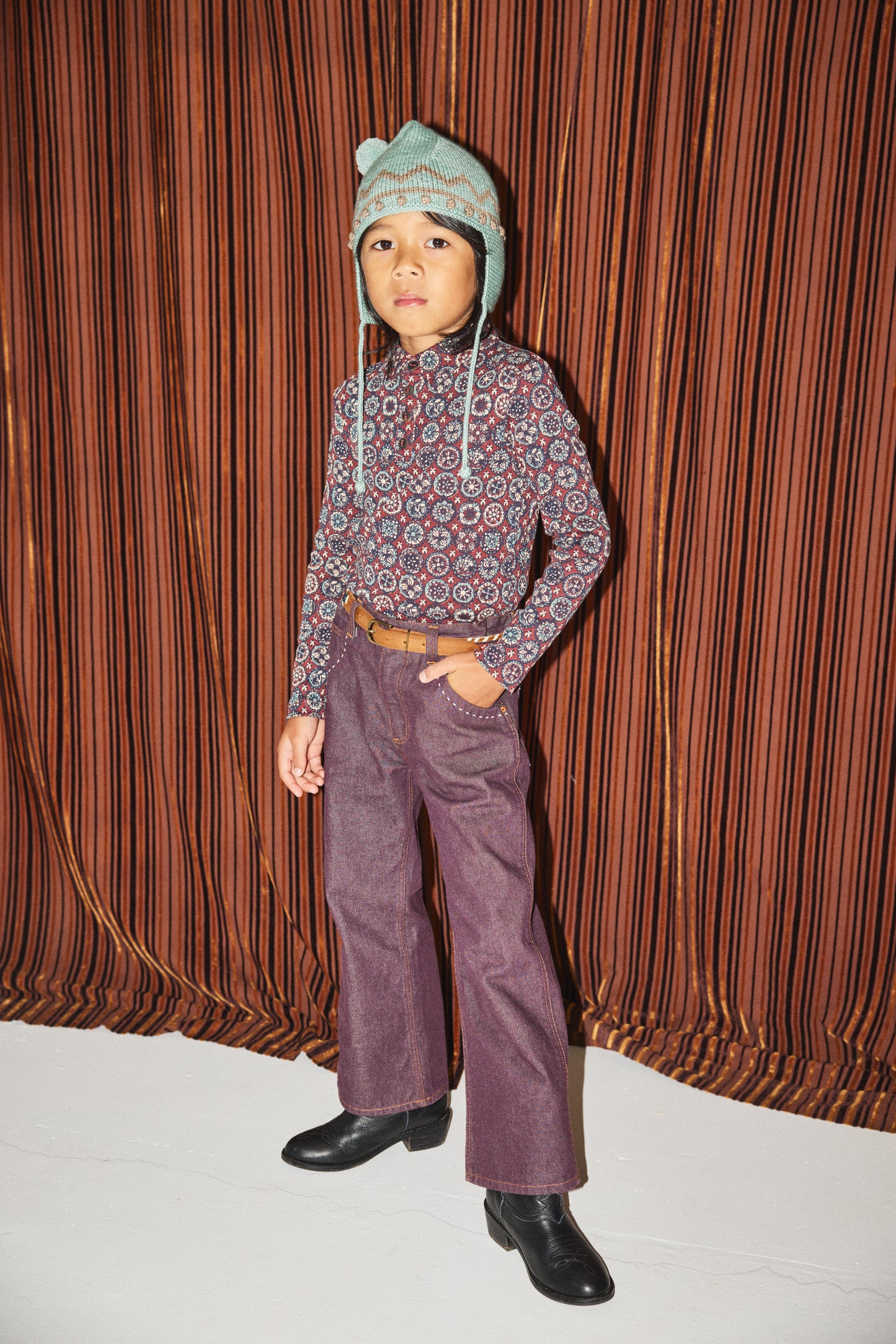 Zig Zag Pointy Peak Hat