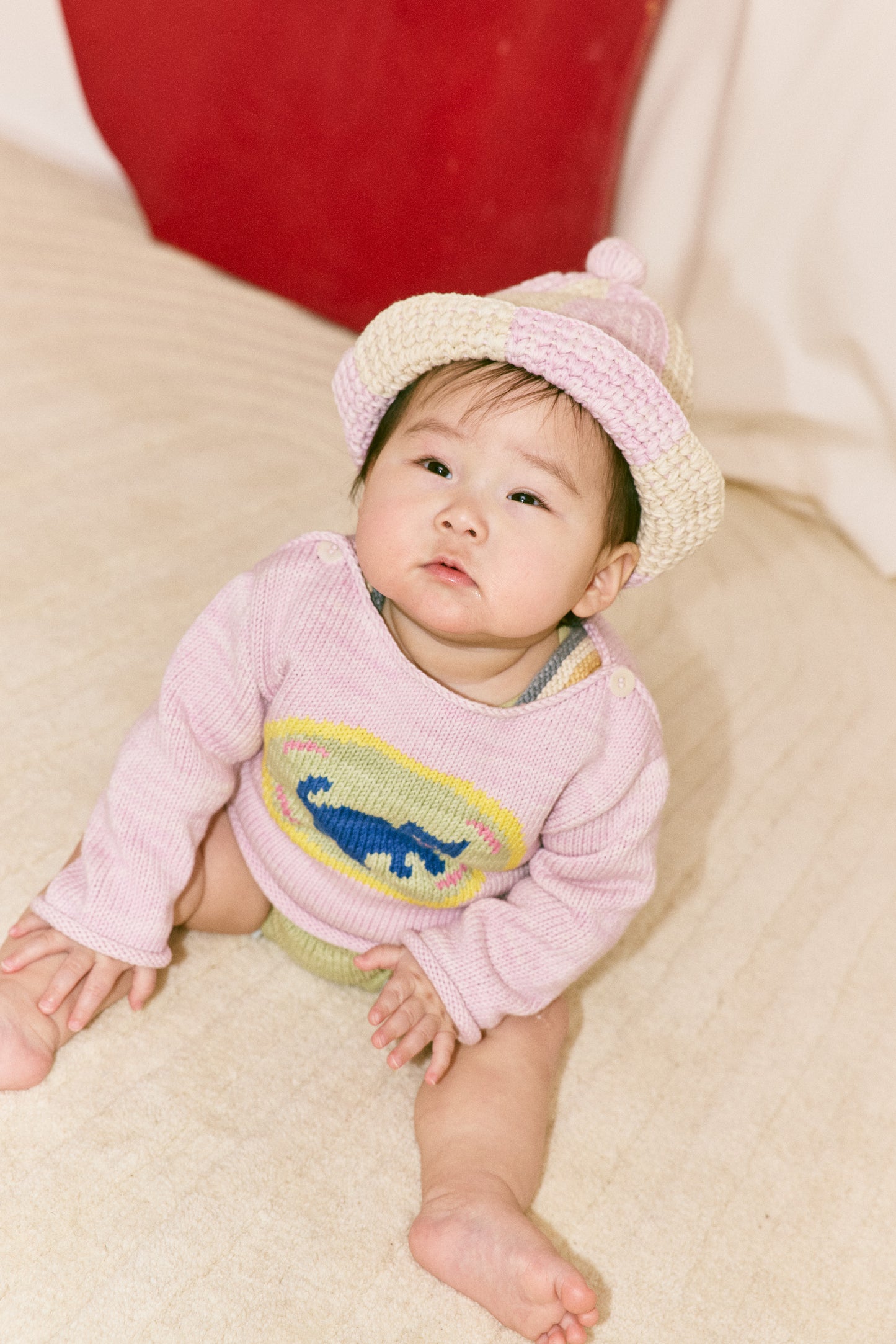 Baby Crochet Tulip Hat