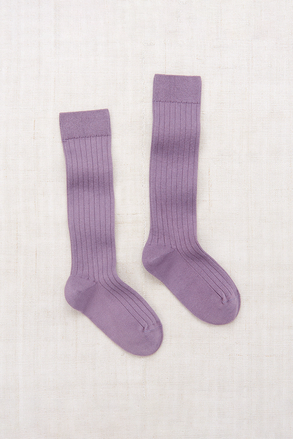 La Haute Ribbed Knee-high Socks