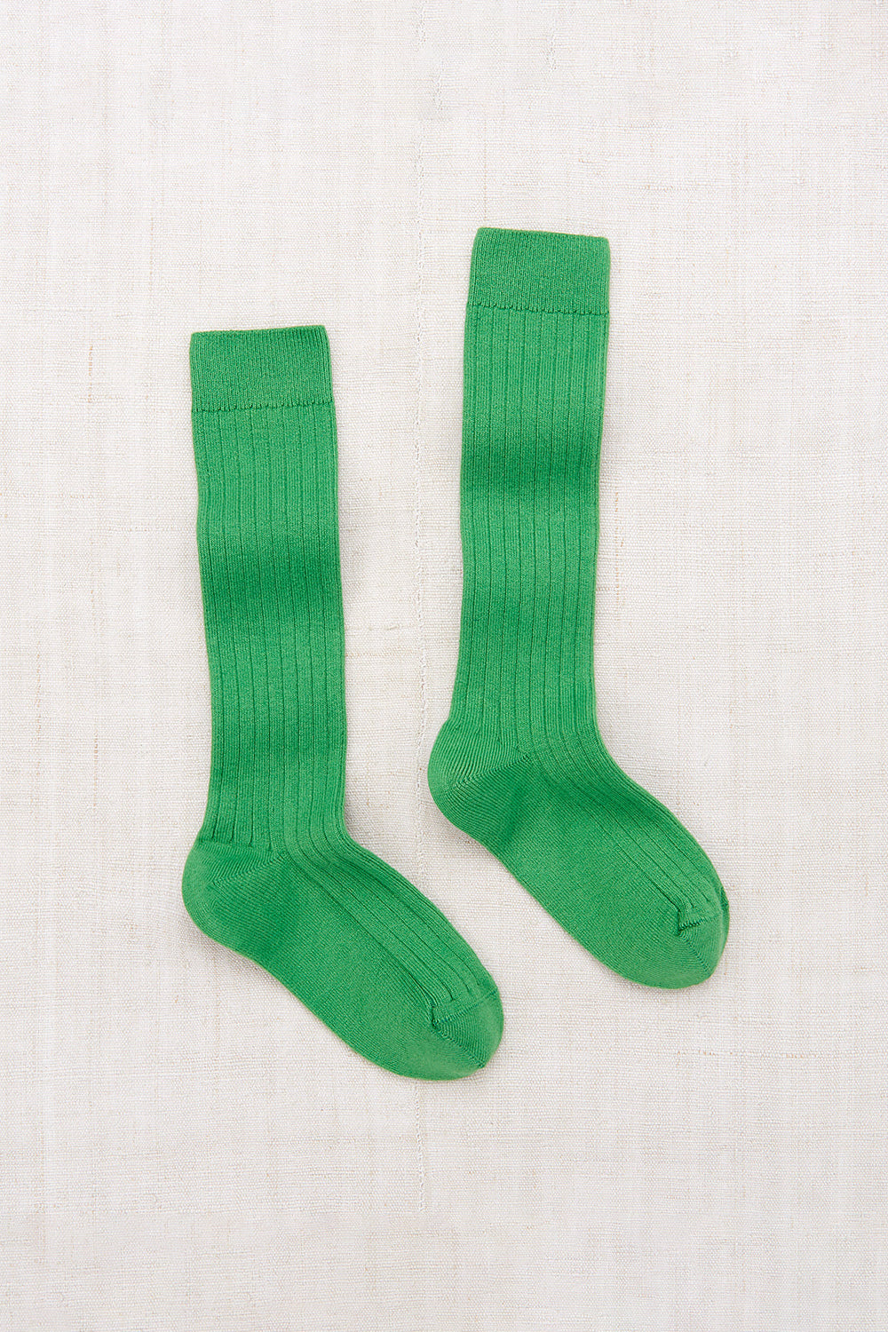 La Haute Ribbed Knee-high Socks