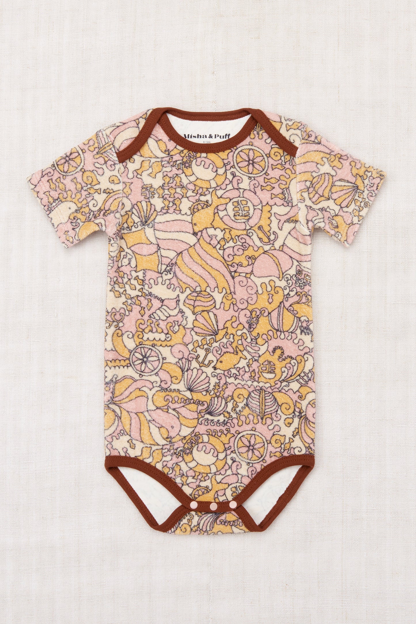 Baby Short Sleeve Lap Onesie