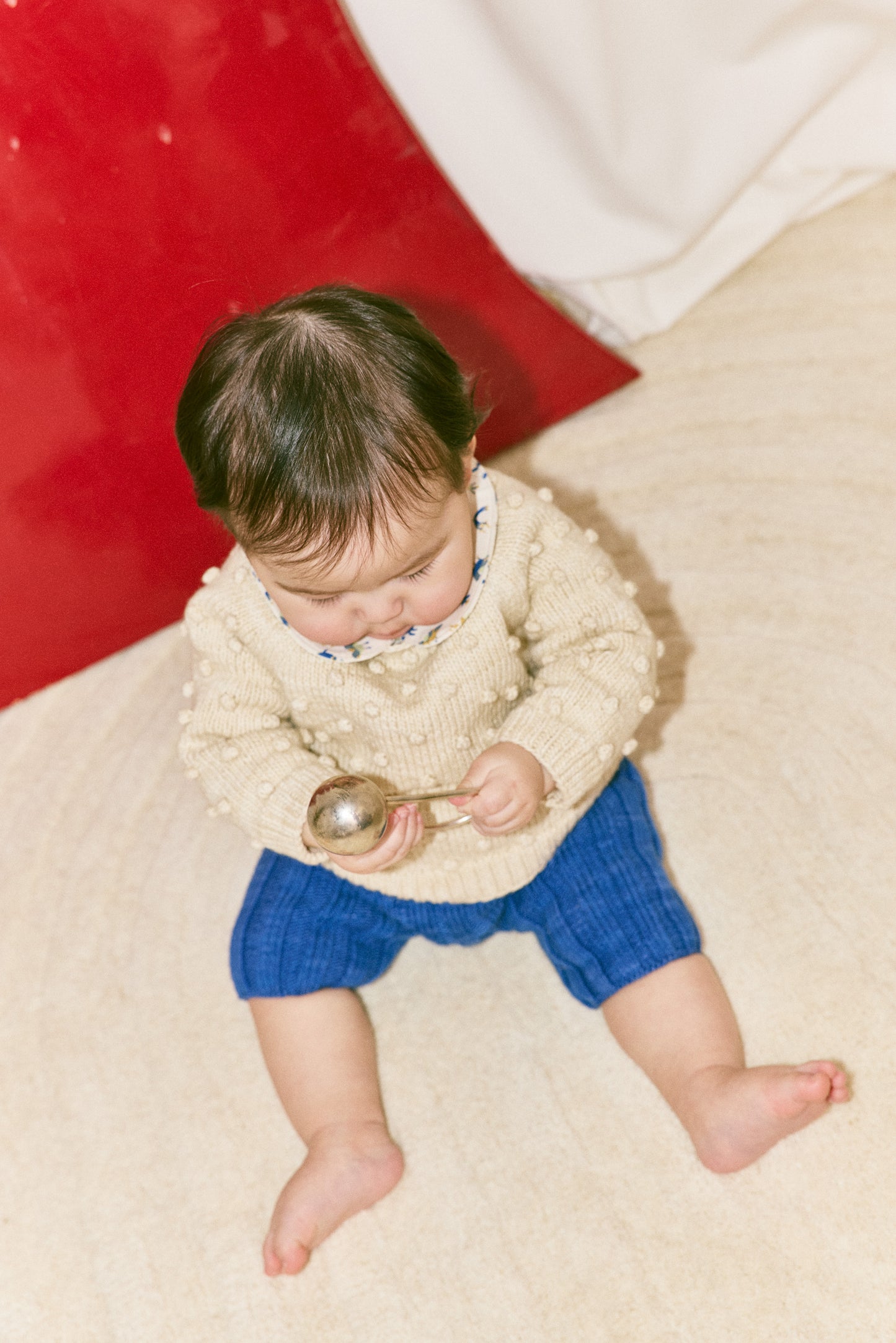 Baby Summer Popcorn Sweater