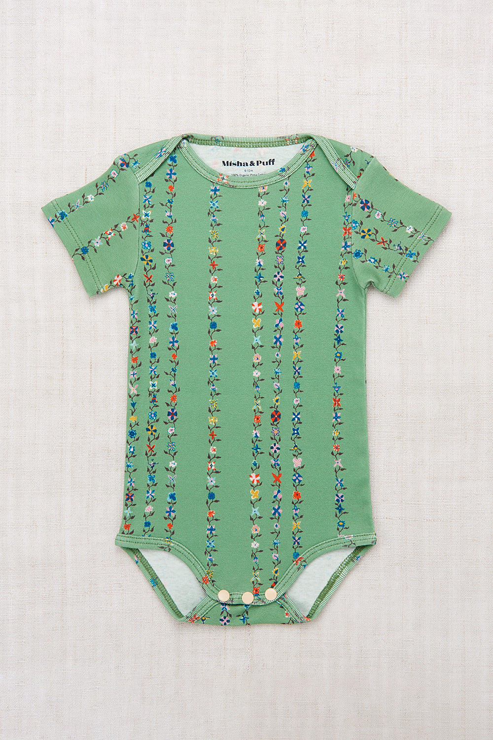 Baby Short Sleeve Lap Onesie