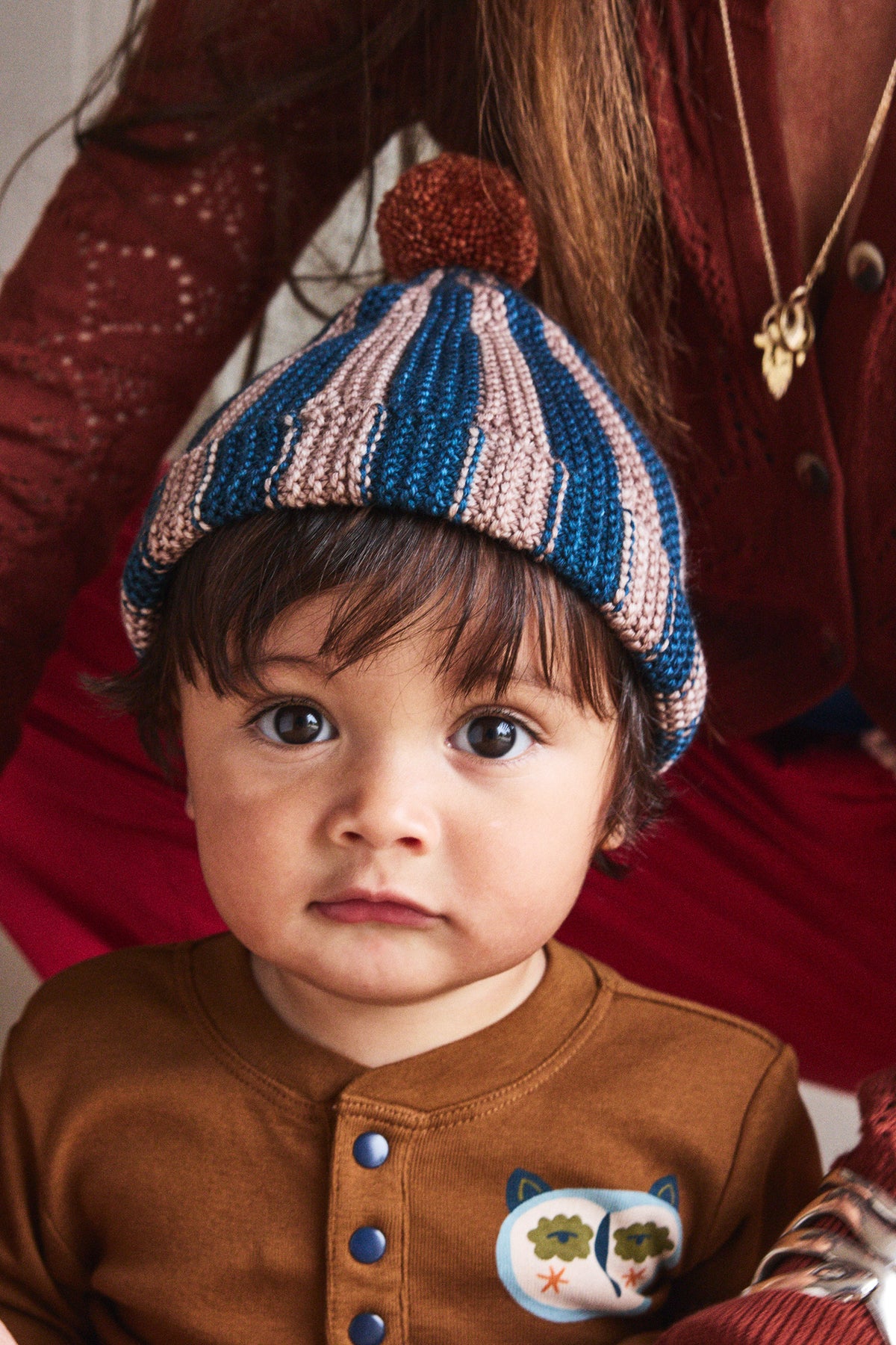 Baby Circus Garter Hat - Turtledove