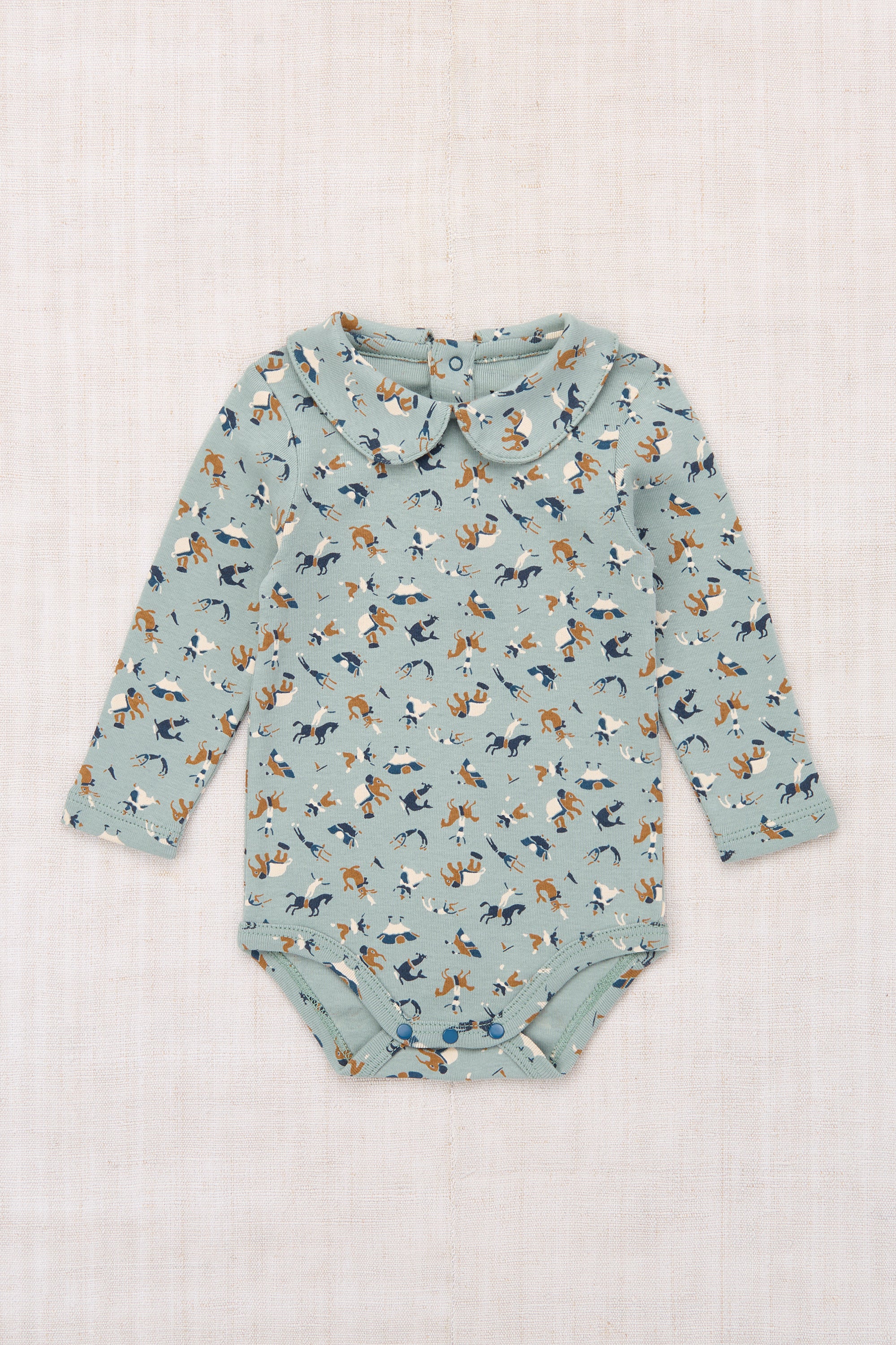 (新品)misha &puff Baby Petit Collar Onesie Baby Petit Collar Onesie – Misha & Puff