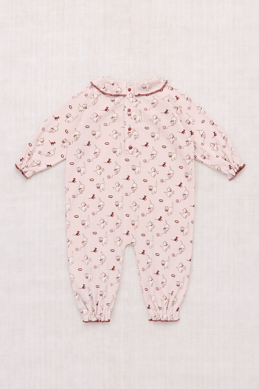 Baby Pierrot Onesie - Candyfloss Cat & Mouse