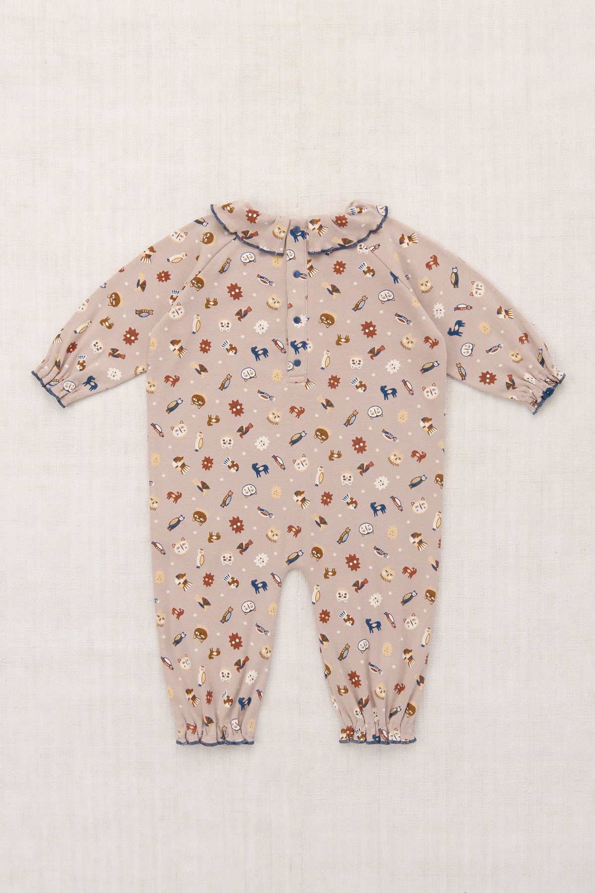 Baby Pierrot Onesie - Turtledove Petite Forêt