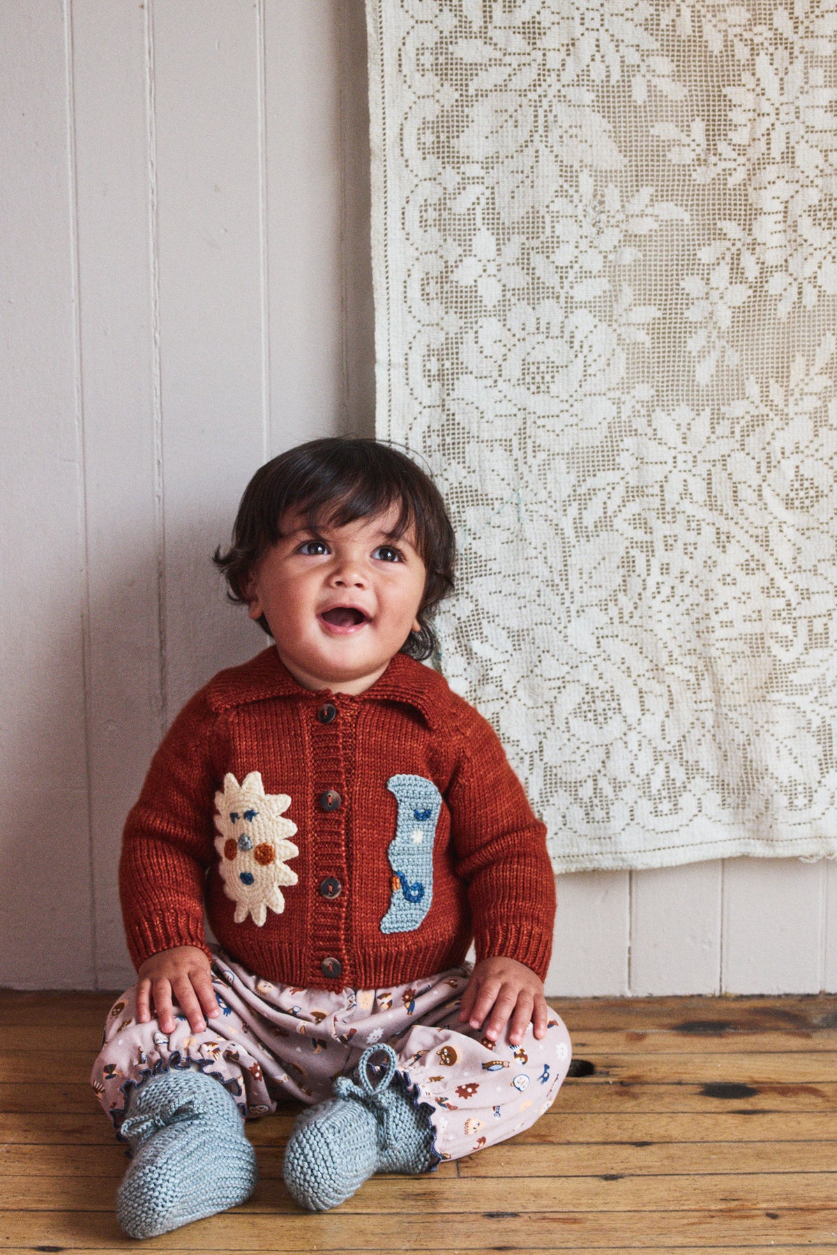 Baby Étoile & Lune Motley Cardigan - Sabi