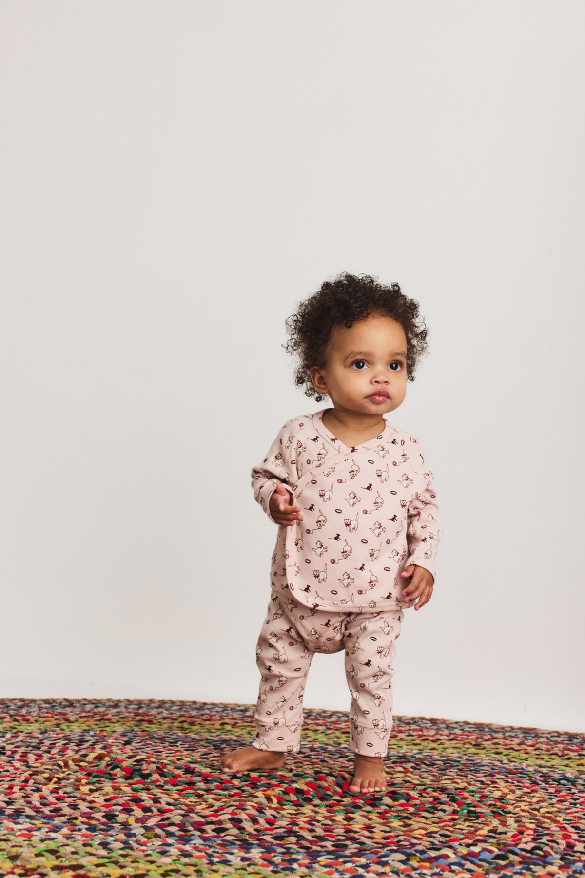 Baby Wrap Set - Candyfloss Cat & Mouse