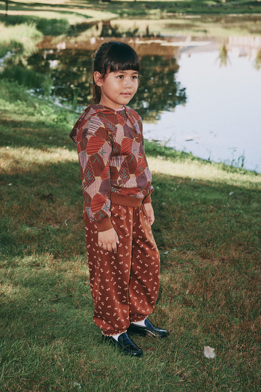 Balloon Pant - Nutmeg Mariposa