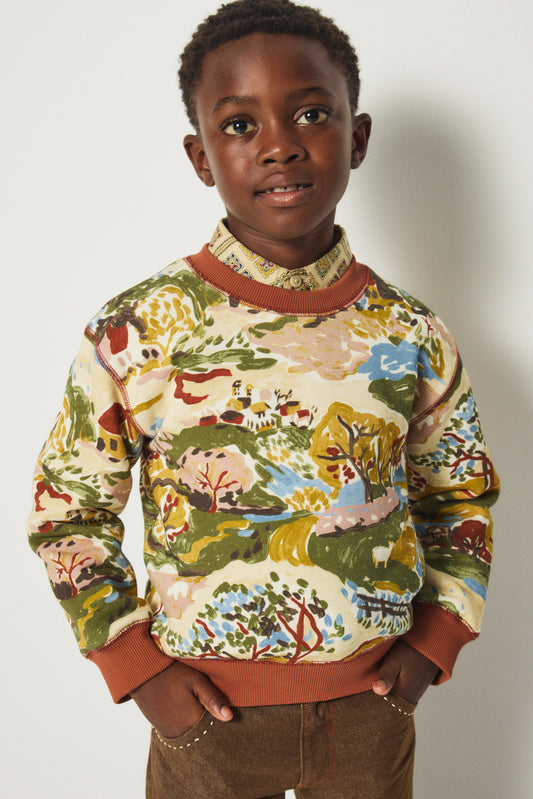 Crewneck Sweatshirt - Alabaster Sancerre