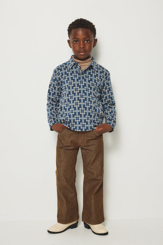 Director's Jacket - Moonlight Railroad Floral