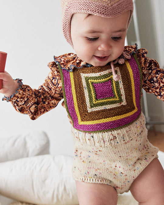 Log Cabin Romper