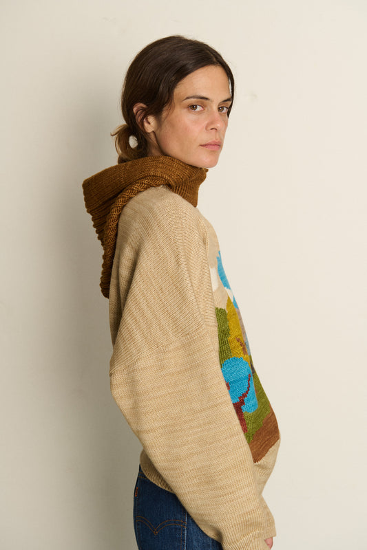 Fisherman Hood - Nutmeg