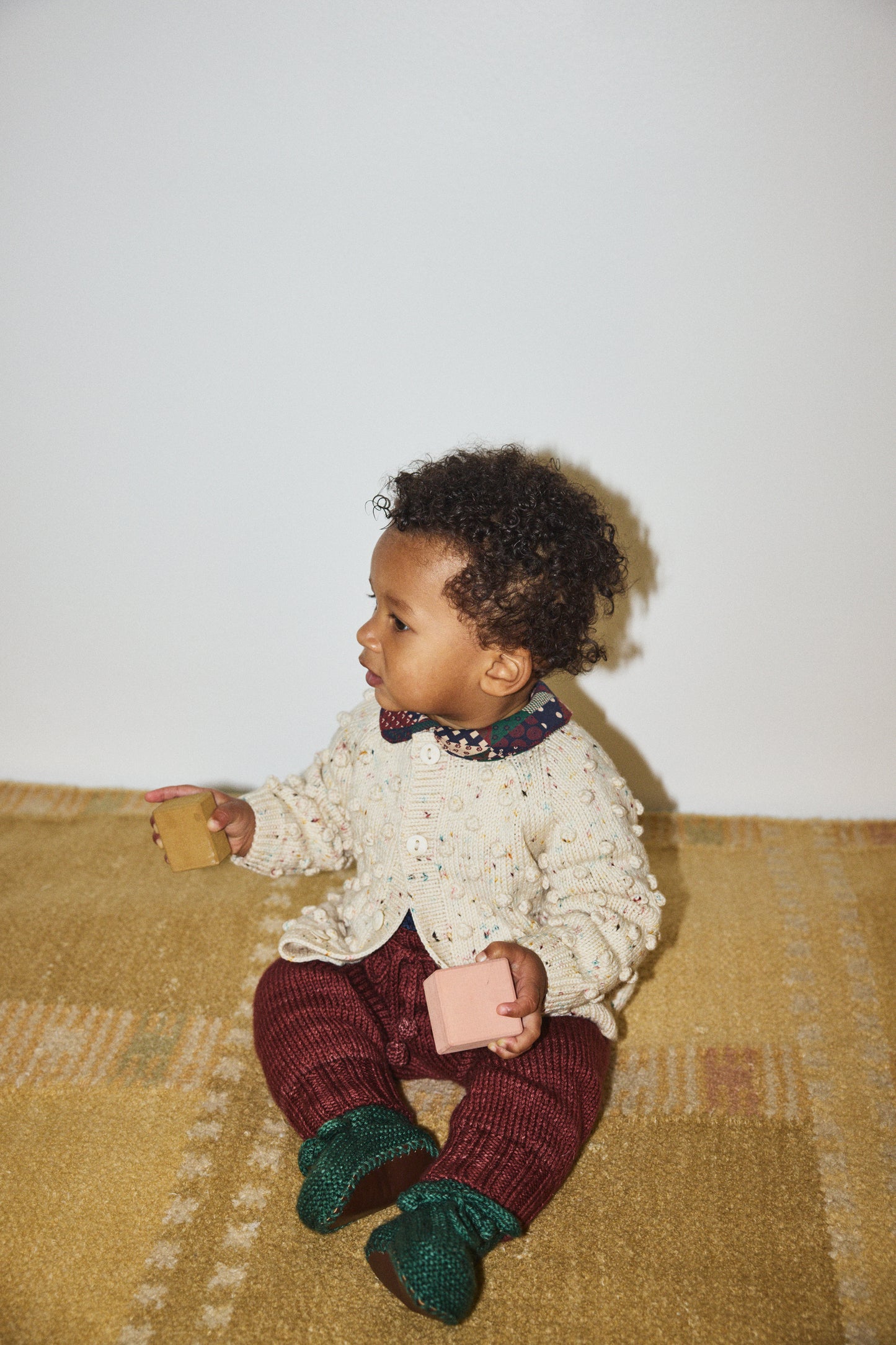 Baby Popcorn Cardigan