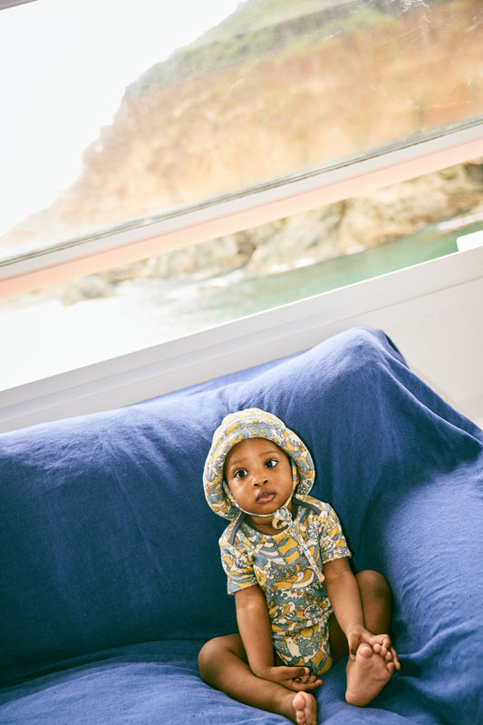 Baby Short Sleeve Lap Onesie