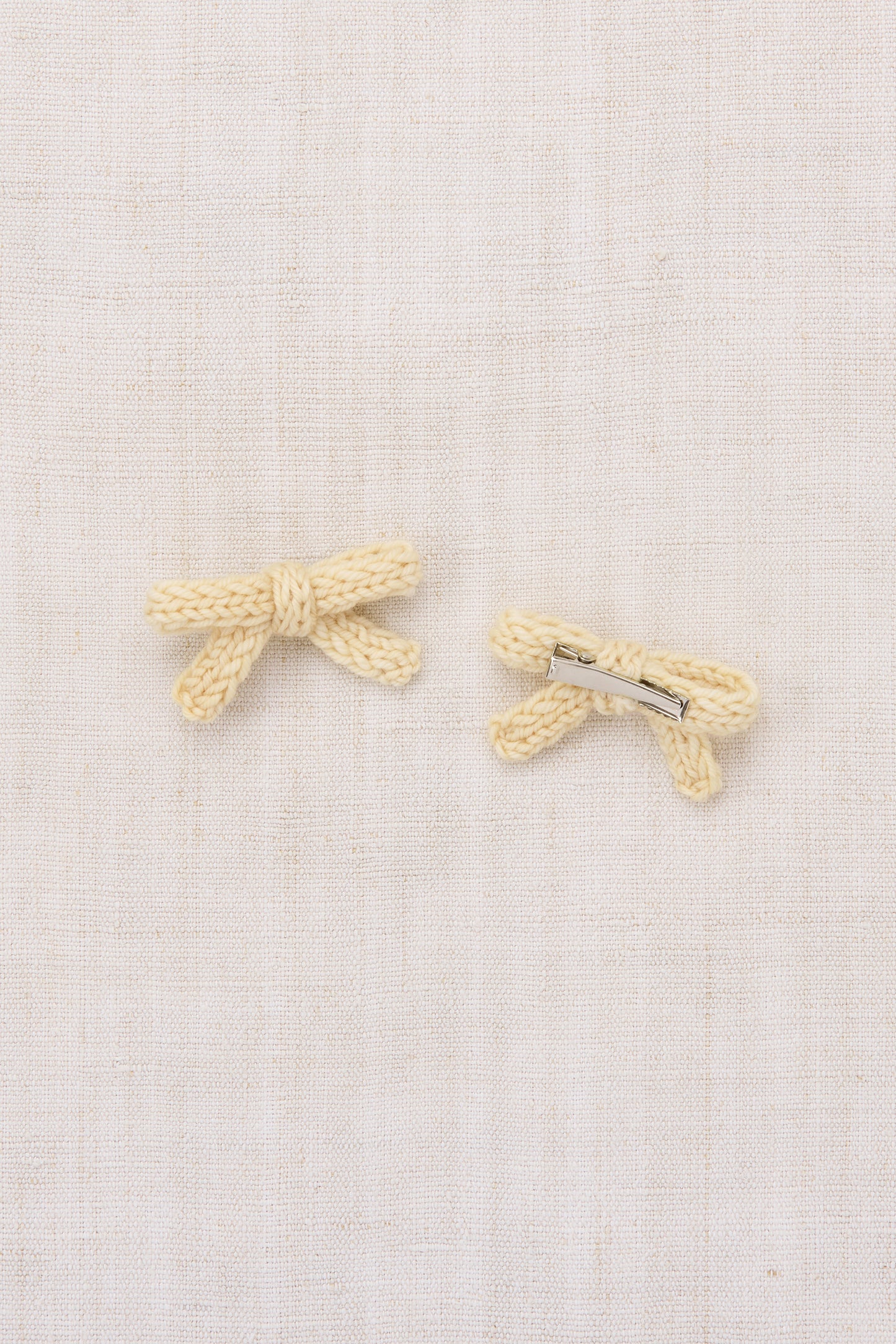 Goldie Bow Set - Shortbread