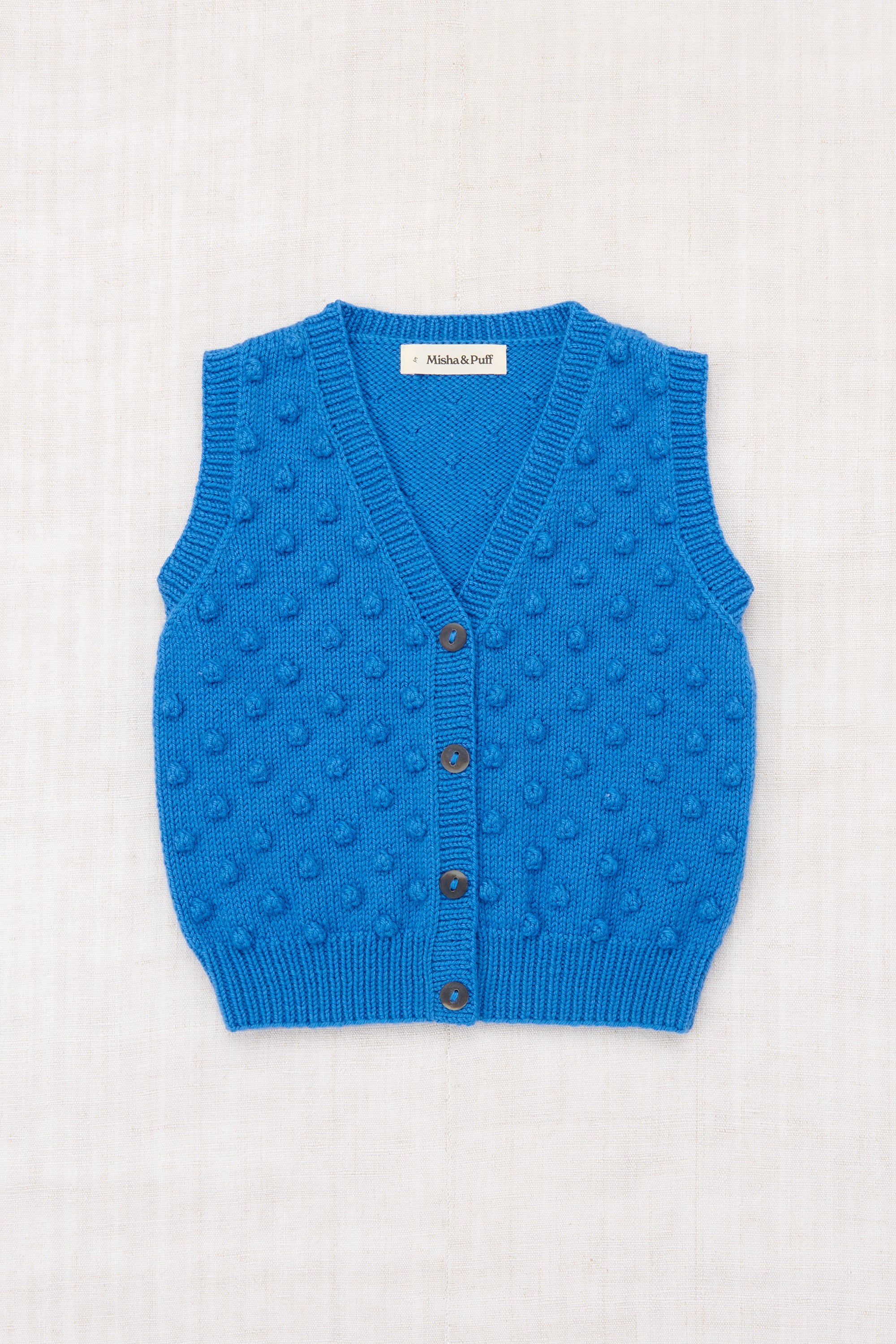 Auggie Popcorn Vest – Misha & Puff