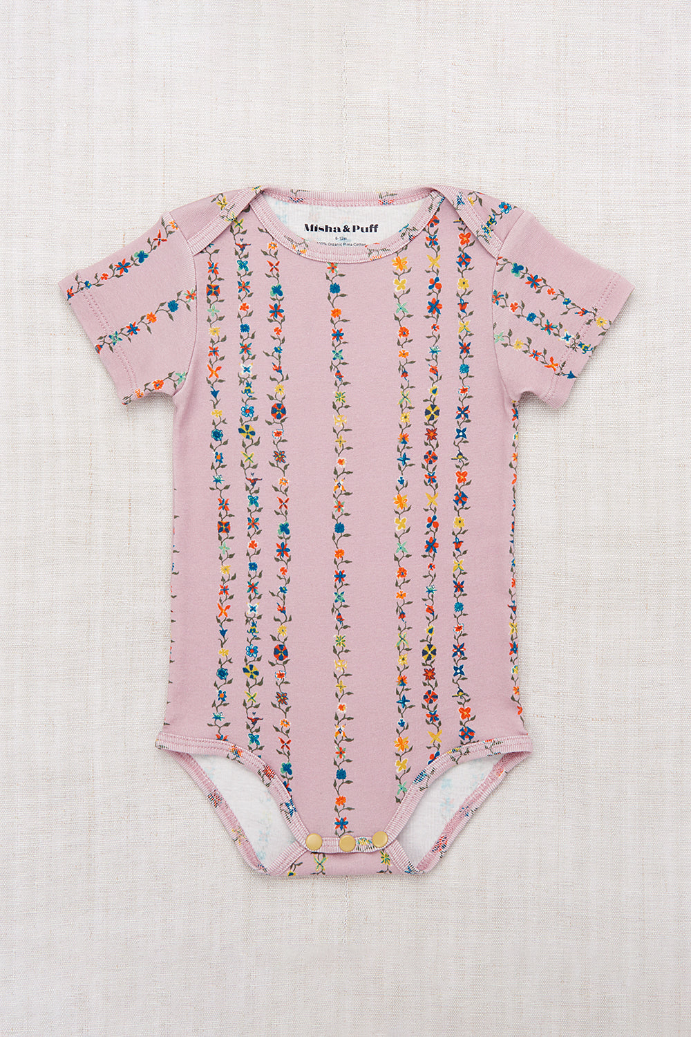 Baby Short Sleeve Lap Onesie