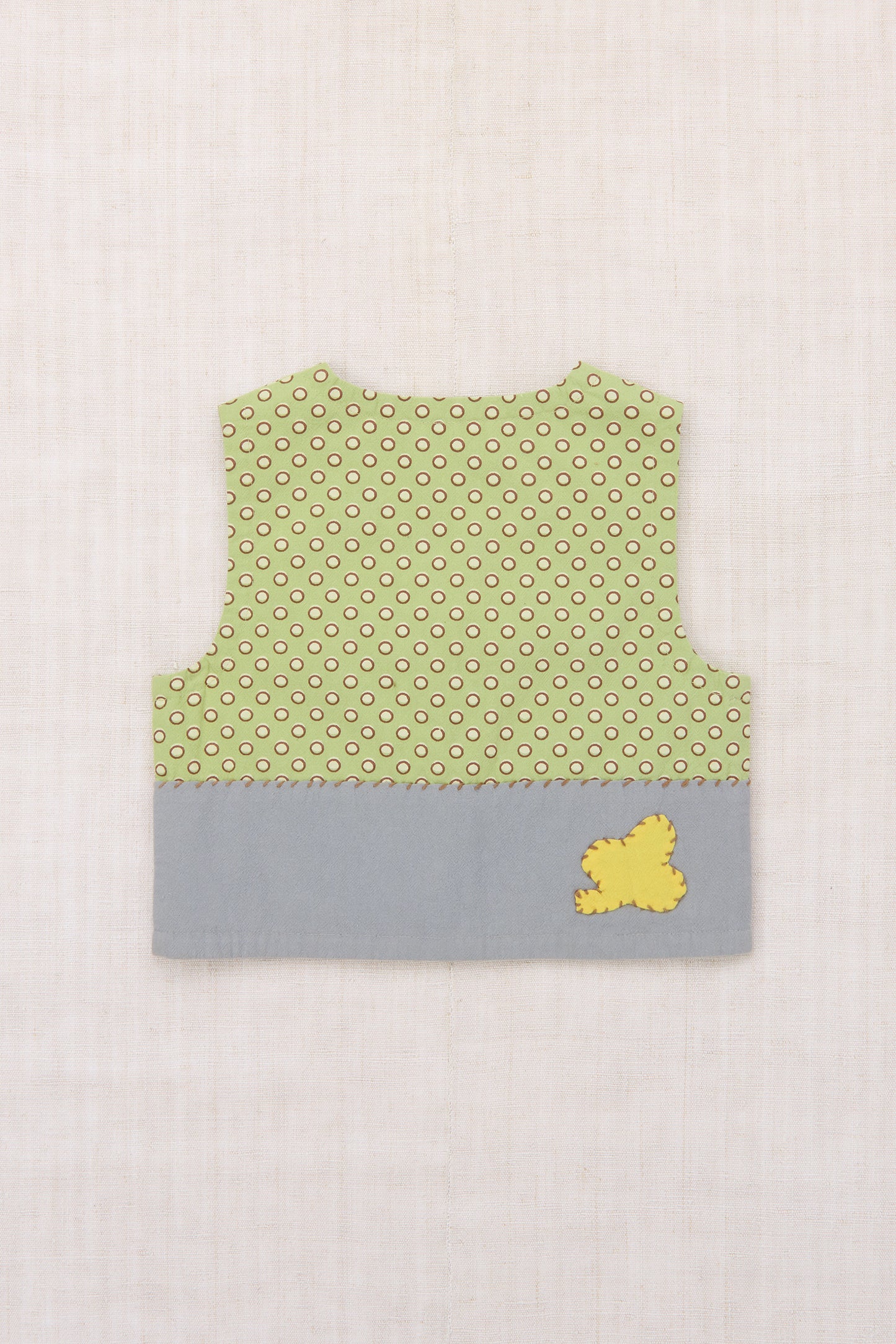 Flock Appliqué Vest