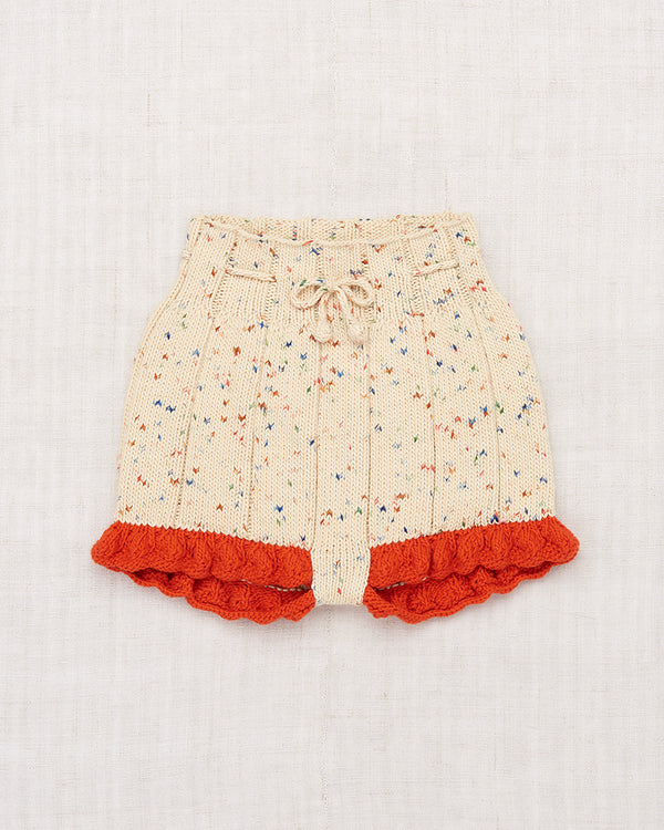 Scallop Hem Shorts