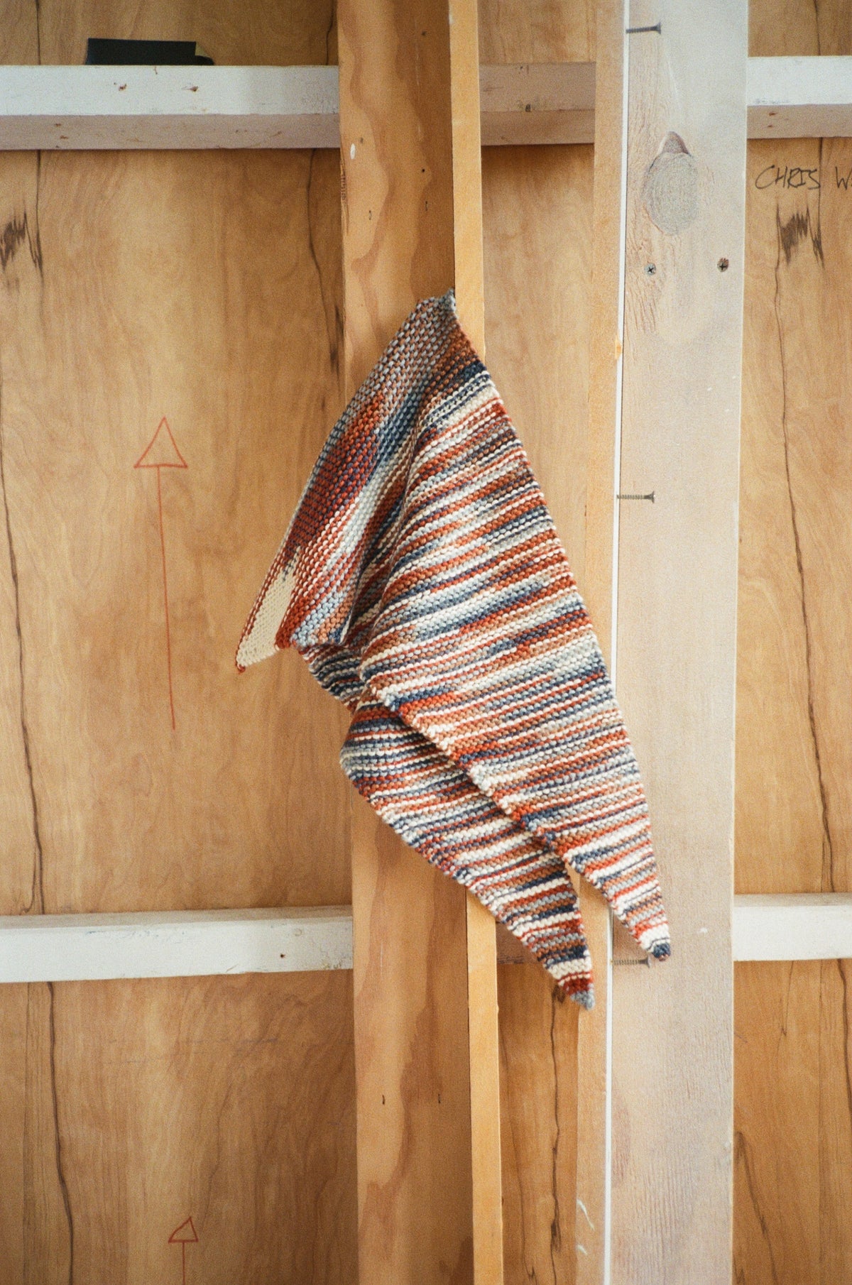 Large Scout Scarf - Neriage Space Dye