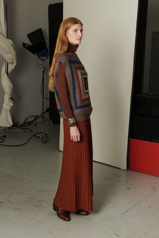 Log Cabin Tilda Vest - Mink