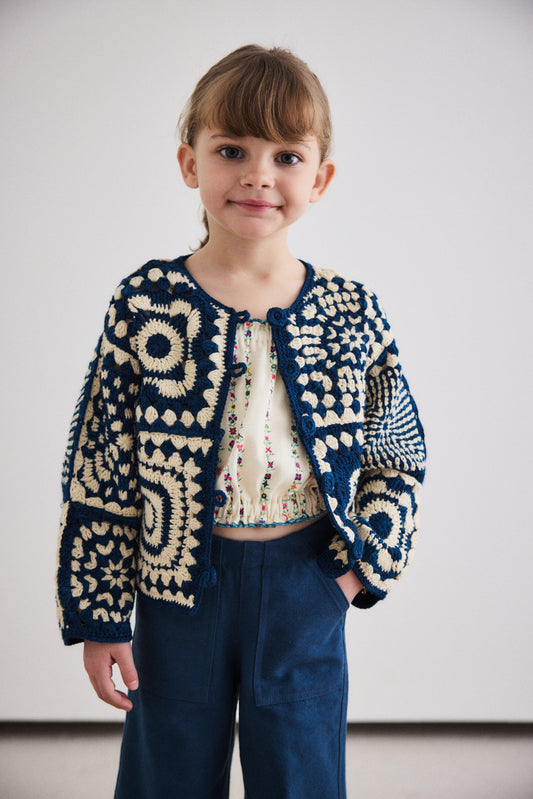 Crochet Afghan Cardigan