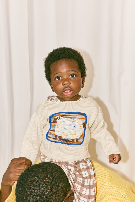 Baby Sheep Boatneck Sweater