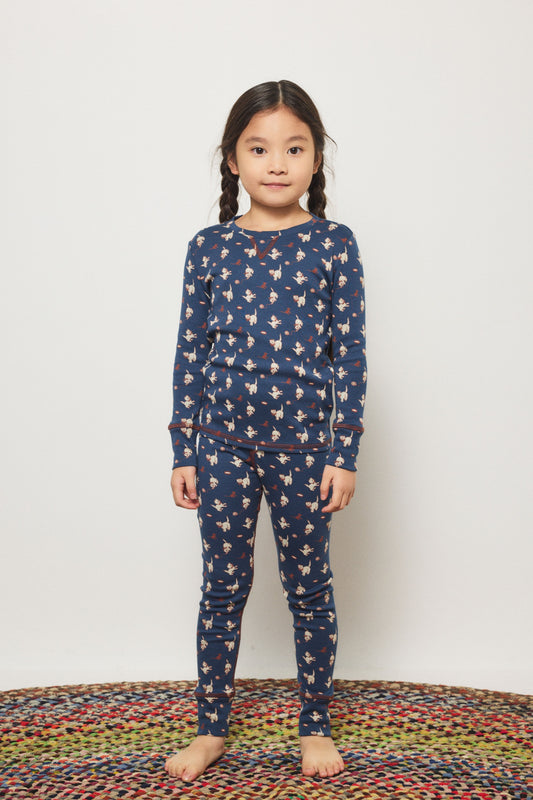 Pajama Set - Moonlight Cat & Mouse