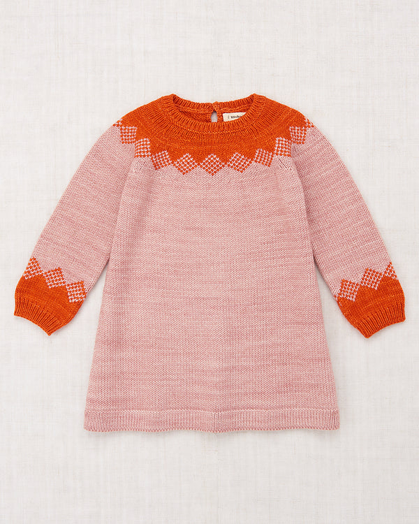 Agatha Dress in Prussian Blue Piazza by Misha & Puff - Last Ones In Stock - 4-10 Years