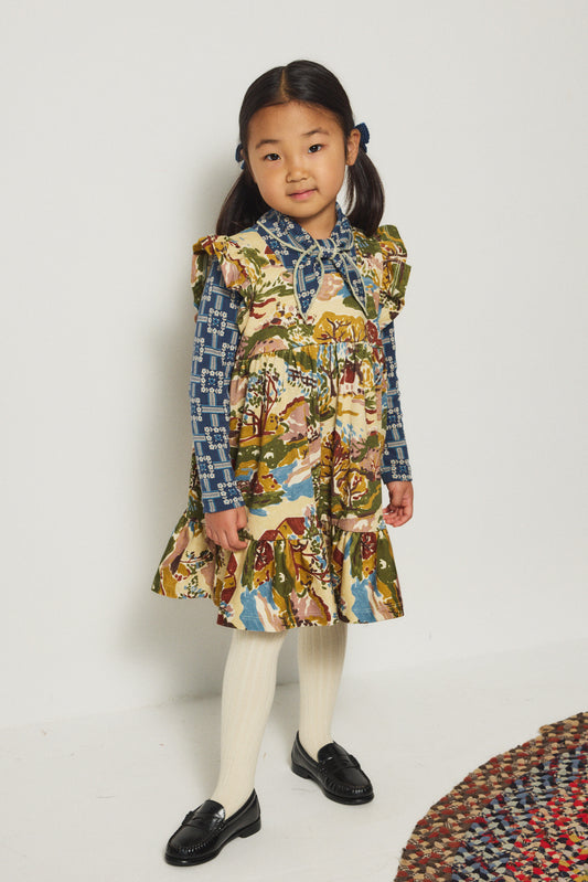 Scout Top - Moonlight Railroad Floral